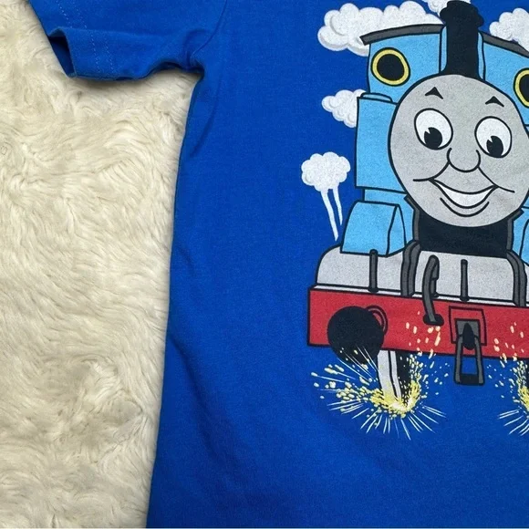 NTD T-Shirt Thomas & Friends Blue Size 4T - Picture 7 of 16